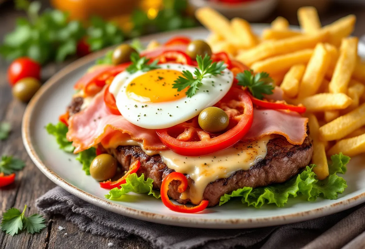 Chivito al Plato Poaching recipe image