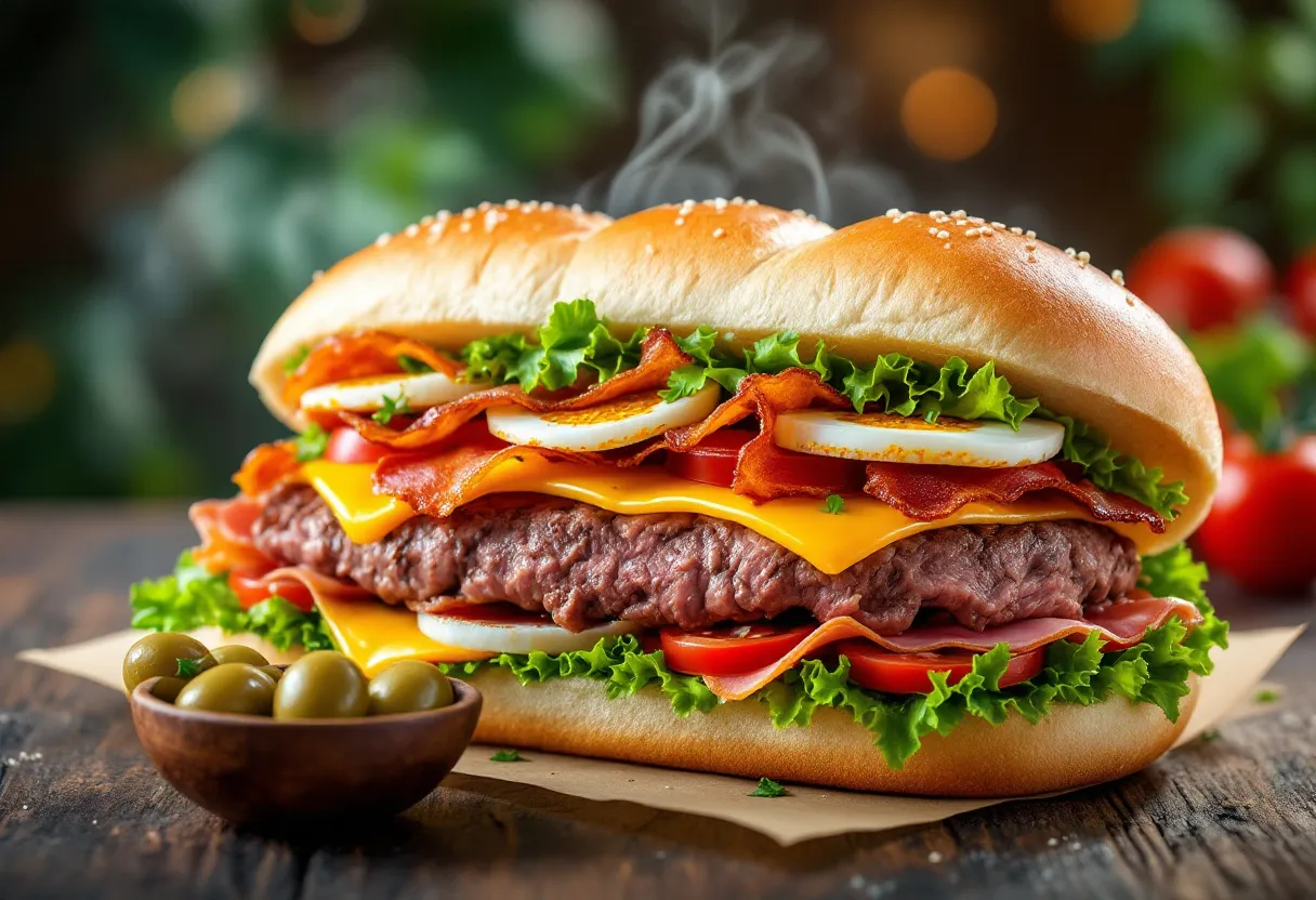 Chivito al Vapor recipe image