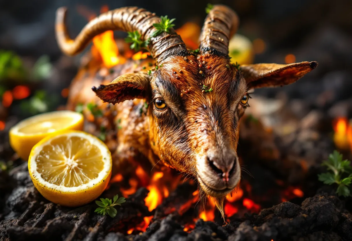 Chivo a la llama recipe image