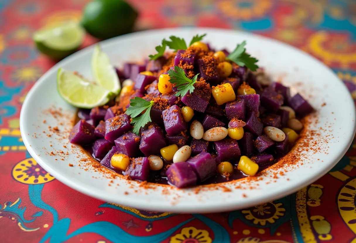 Choclo Morado Royale recipe image