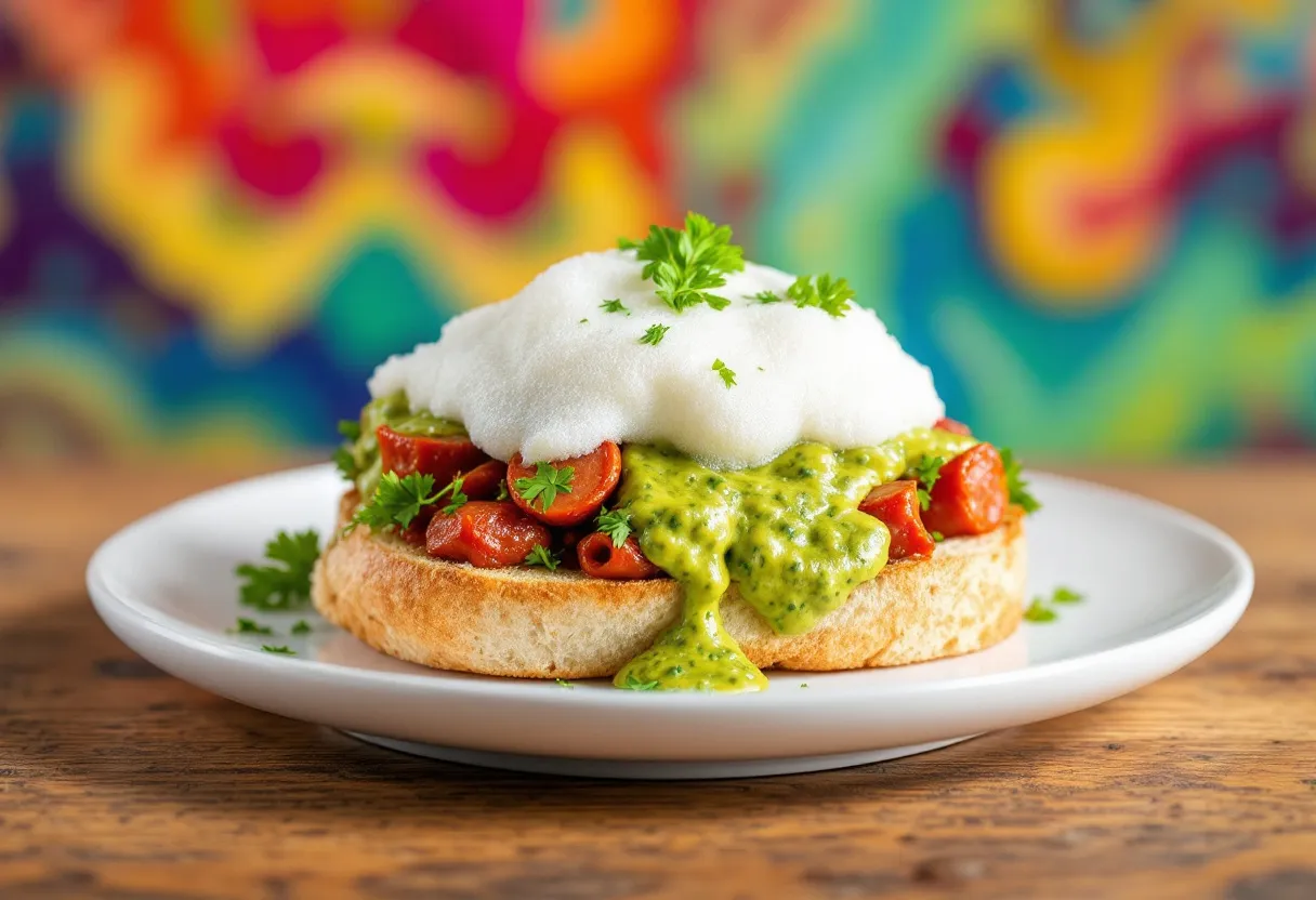 Choripán Espuma recipe image