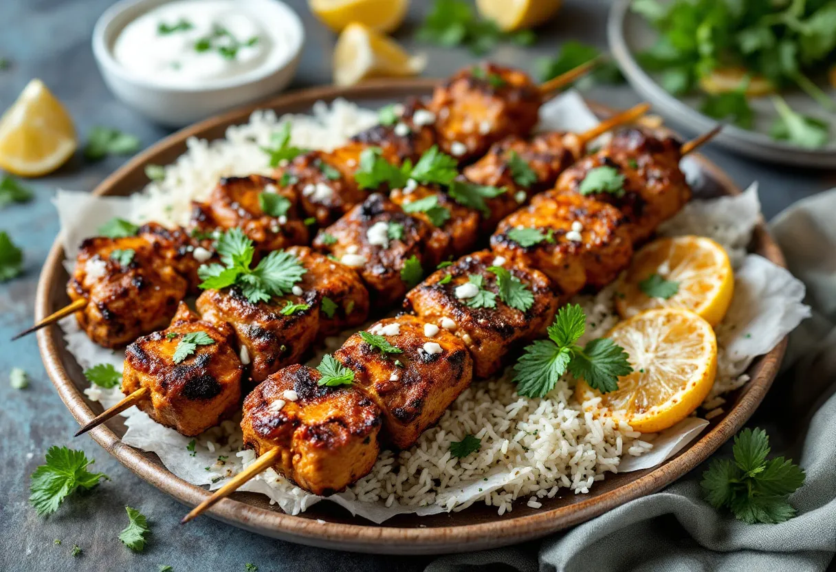 Choyxona Kebabs recipe image