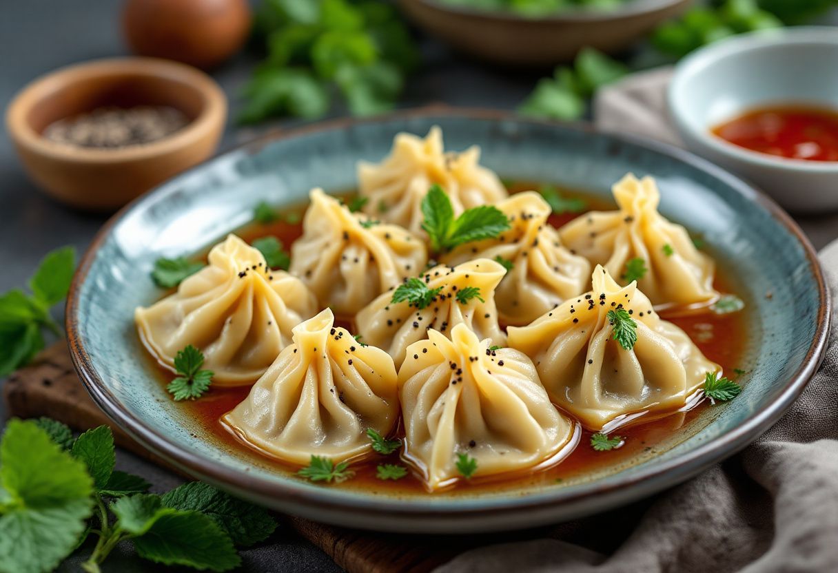 Chuchvara Peppermint recipe image