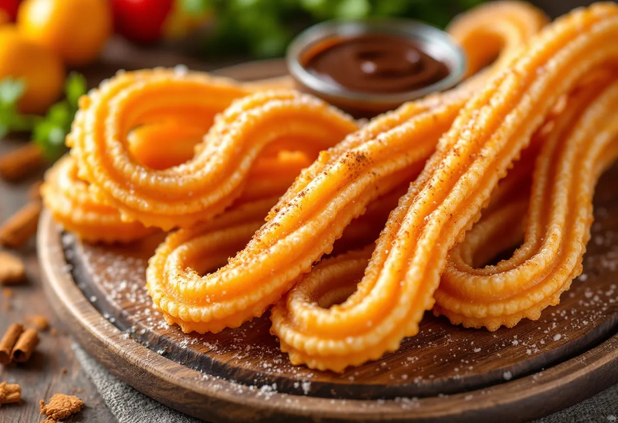 Churros de Maíz recipe image