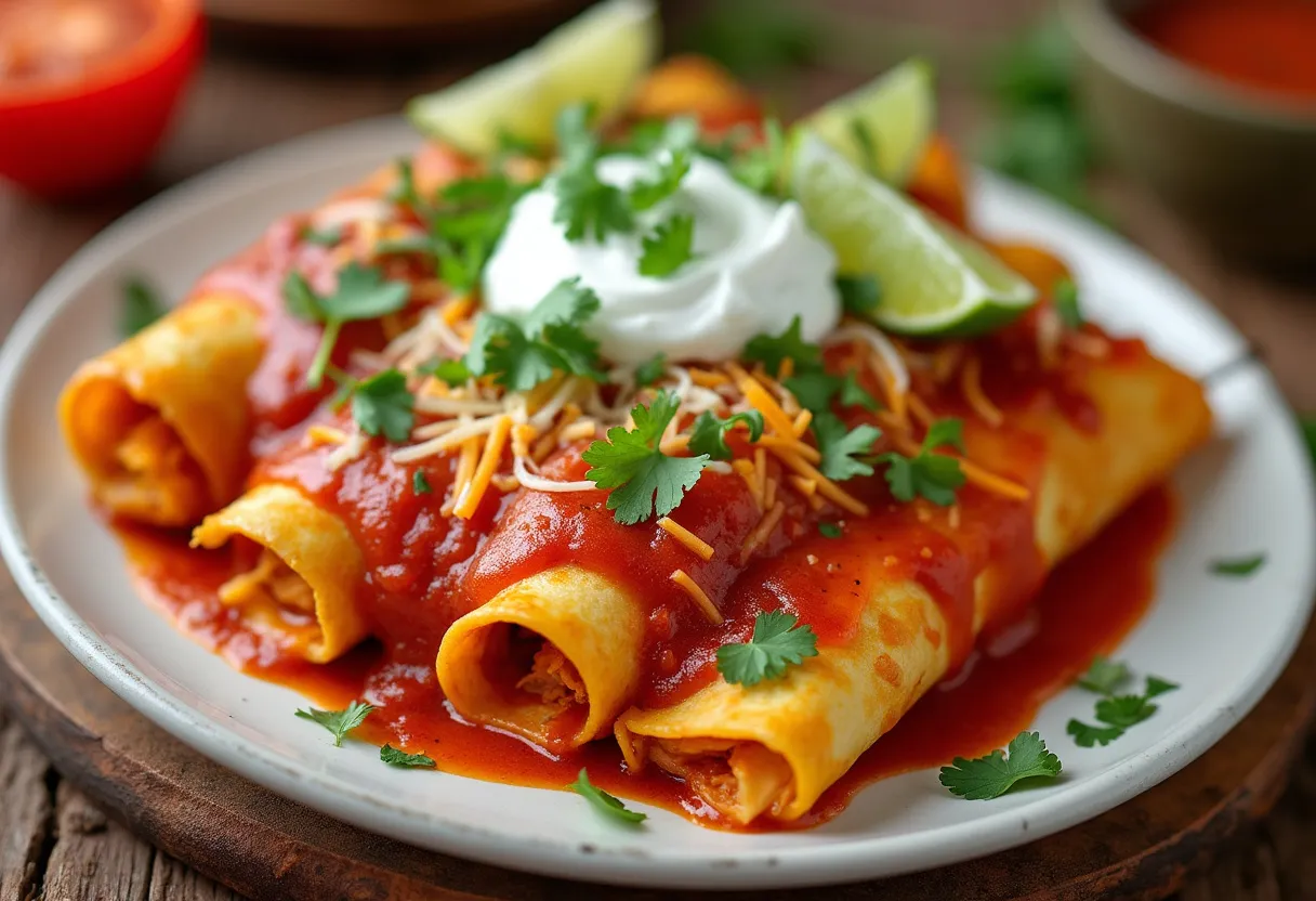 Cielo Rojo Enchiladas recipe image
