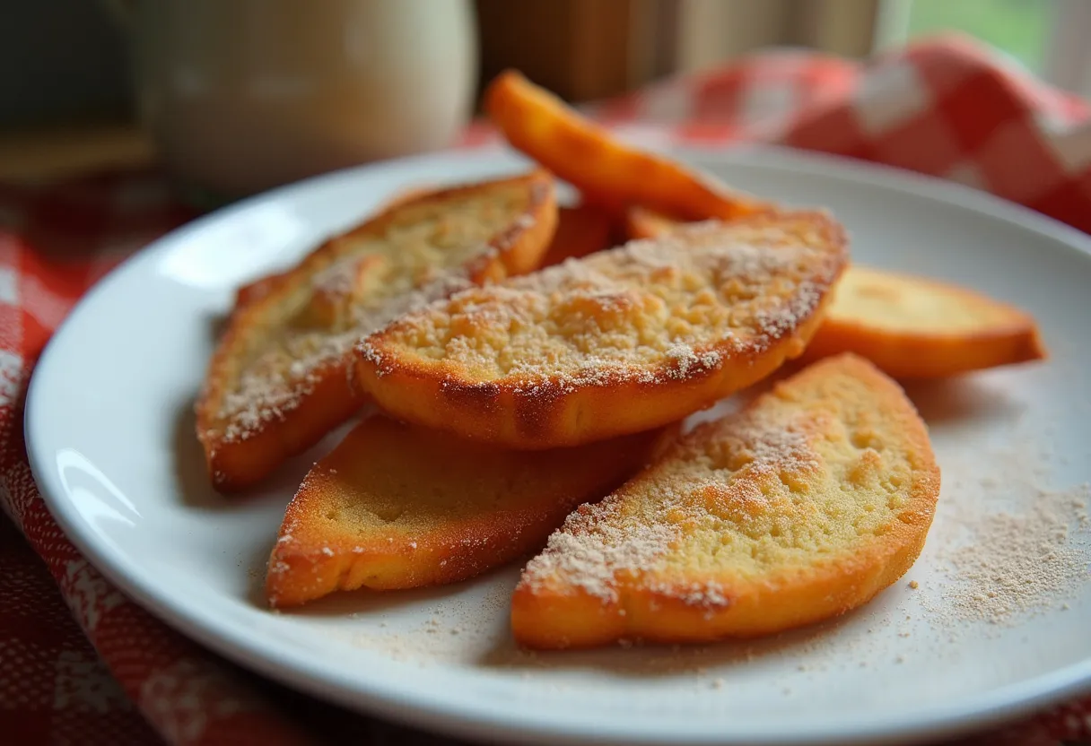 Cinnamon Bannock Wedges recipe image