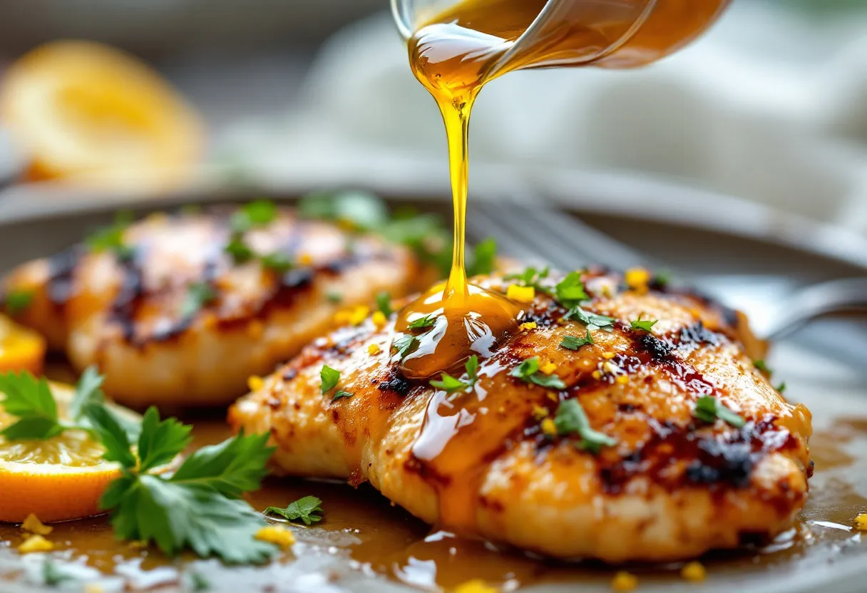 Citrus Fernet Glaze recipe image