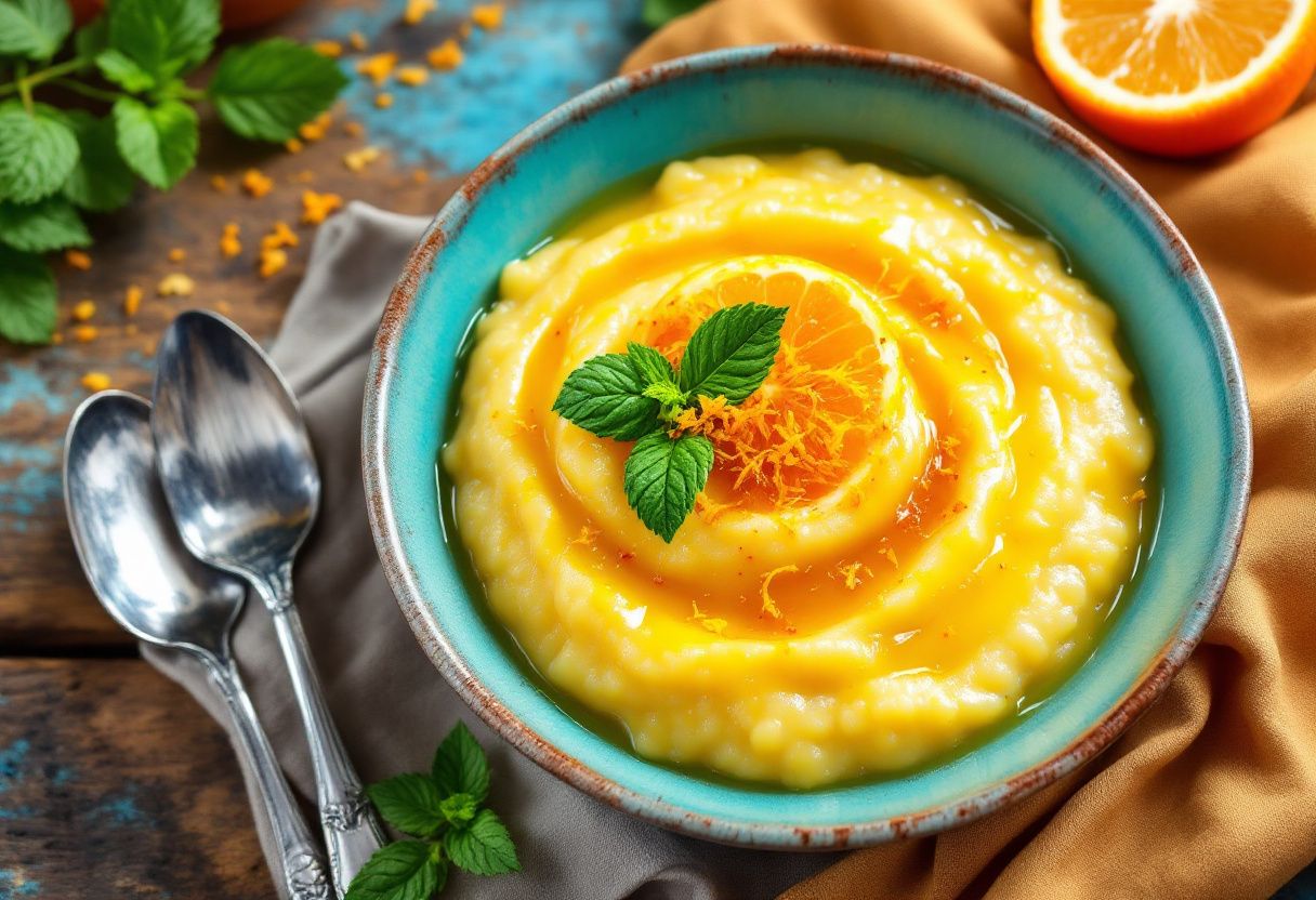 Citrus Sunshine Grits recipe image