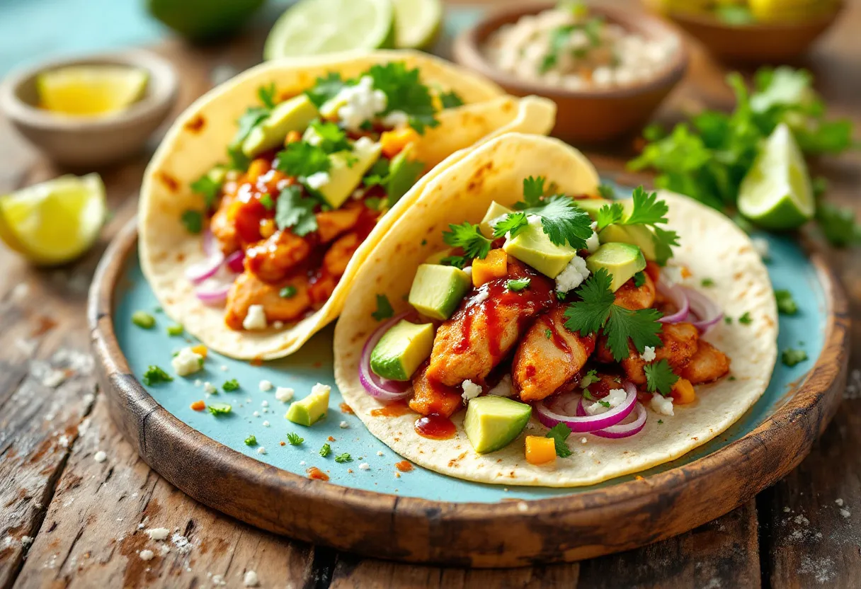 Citrus Tango Barbecue Tacos recipe image