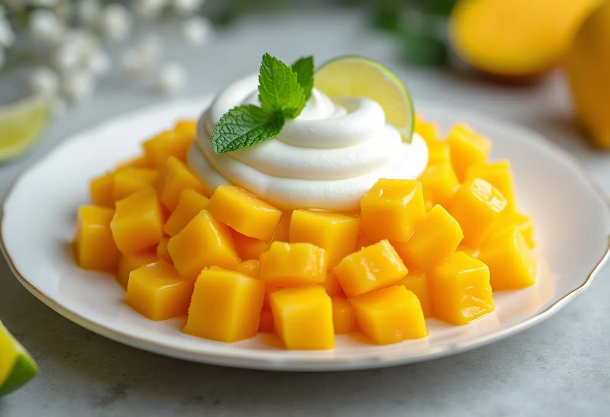 Cloud Kissed Mango recipe image
