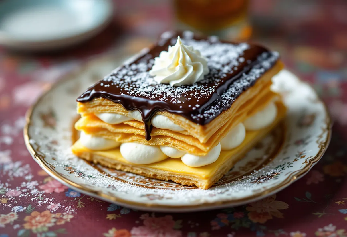 Cloying Mille-Feuille recipe image