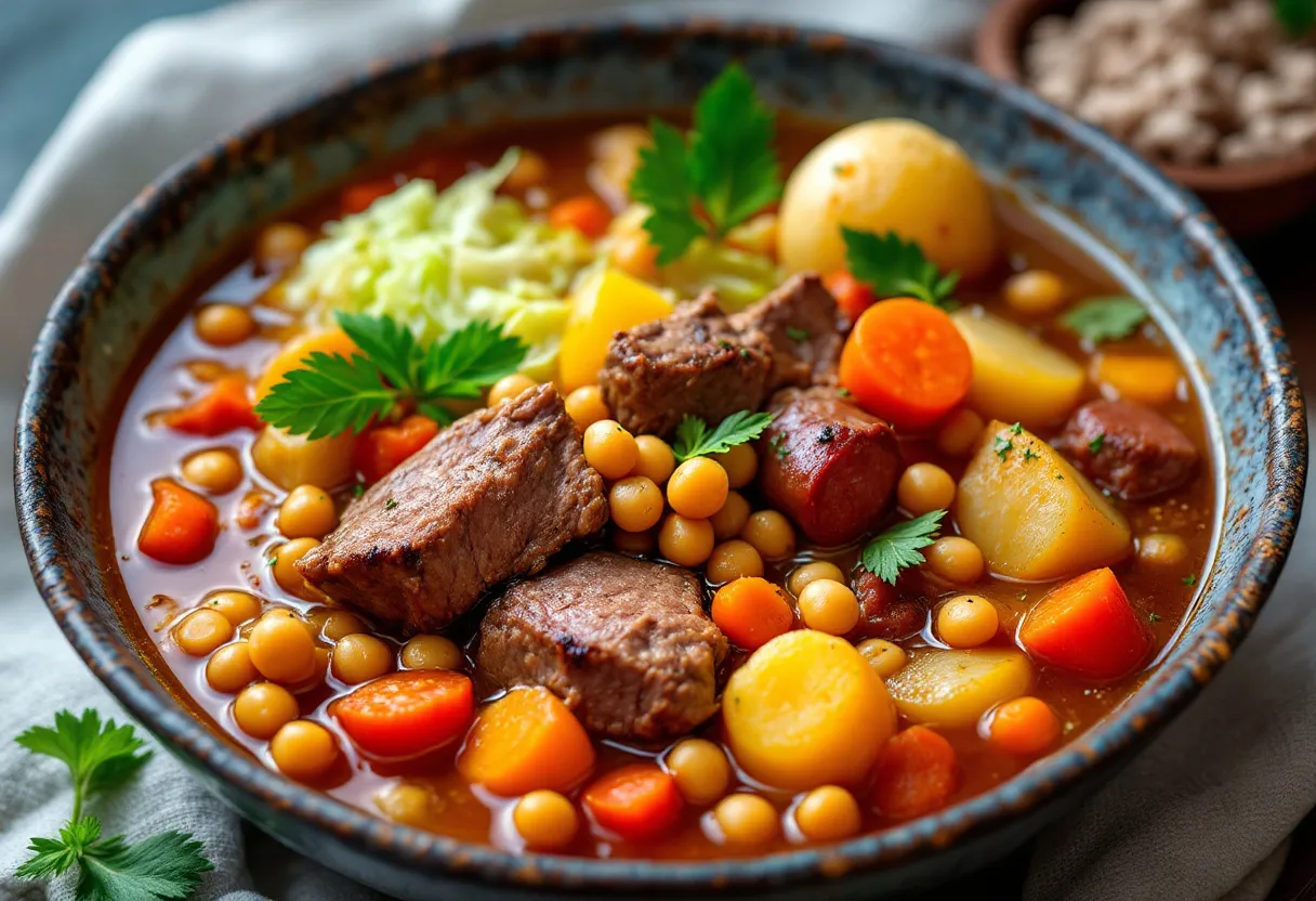 Cocido Madrileño recipe image