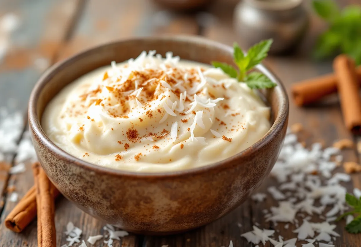 Coco Horchata Pudding recipe image