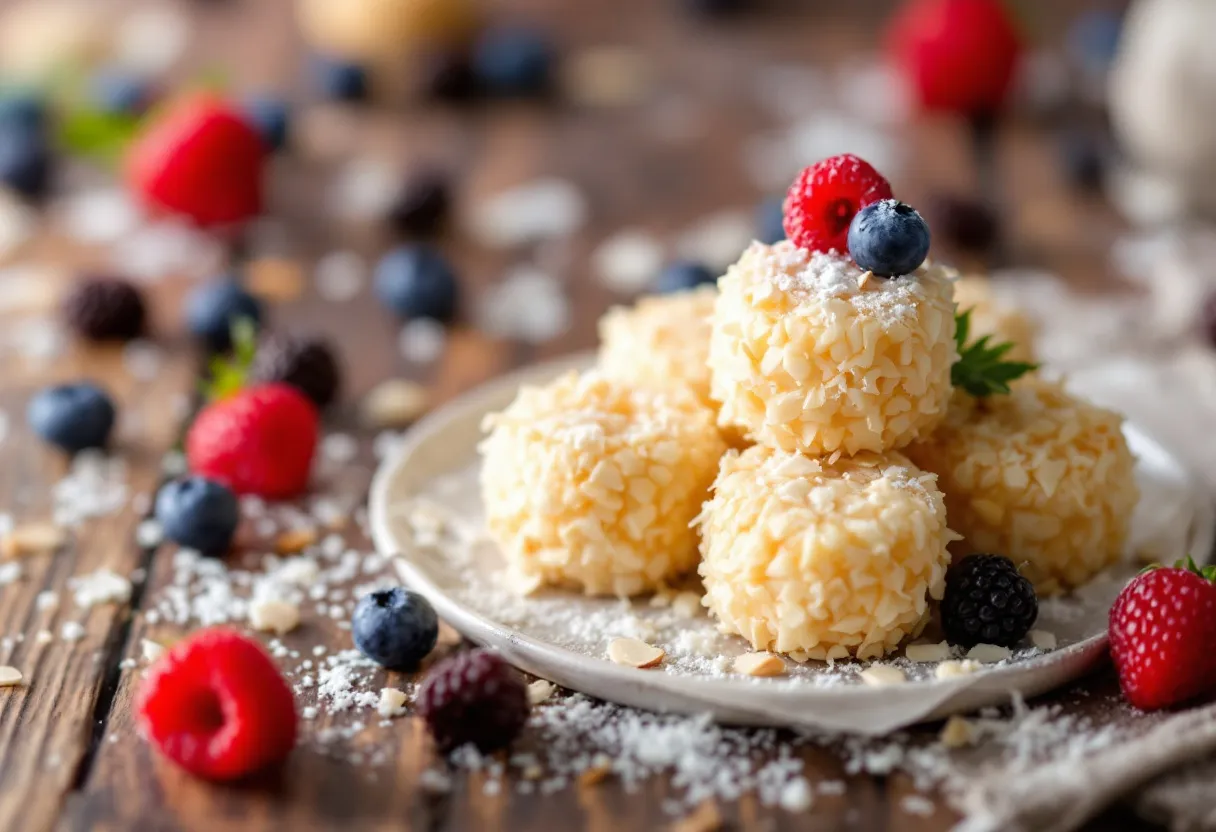 Coconut Coral Bites recipe image