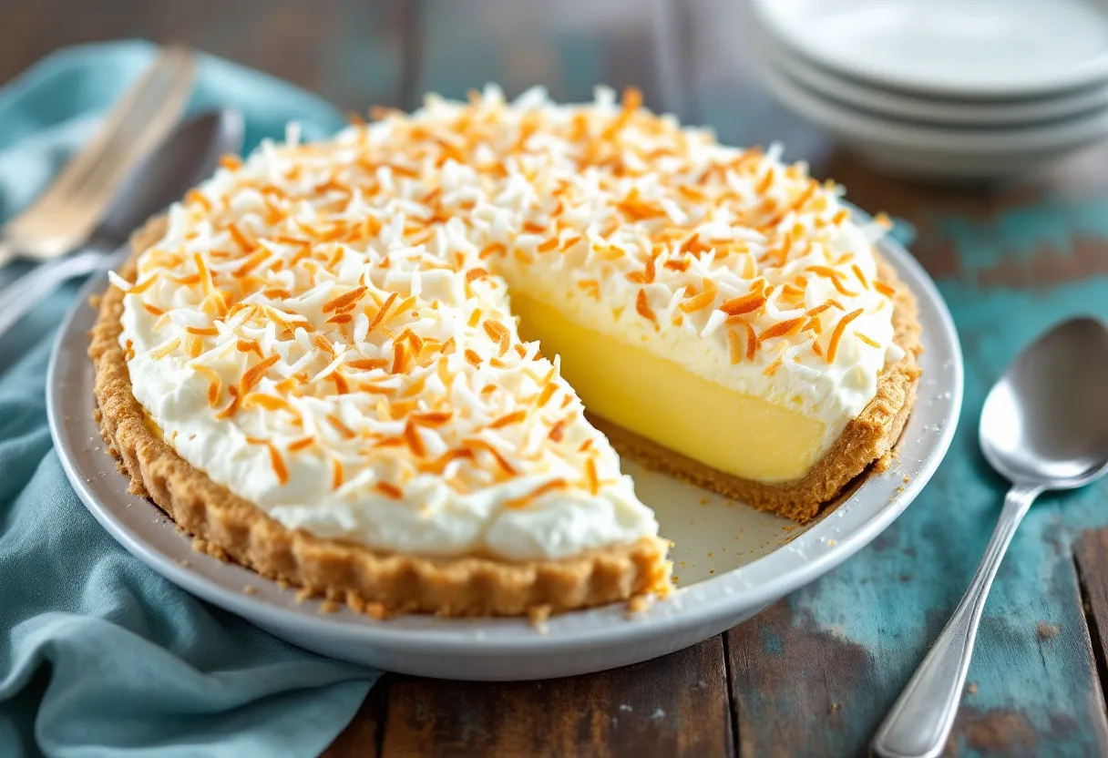 Coconut Serenity Pie recipe image