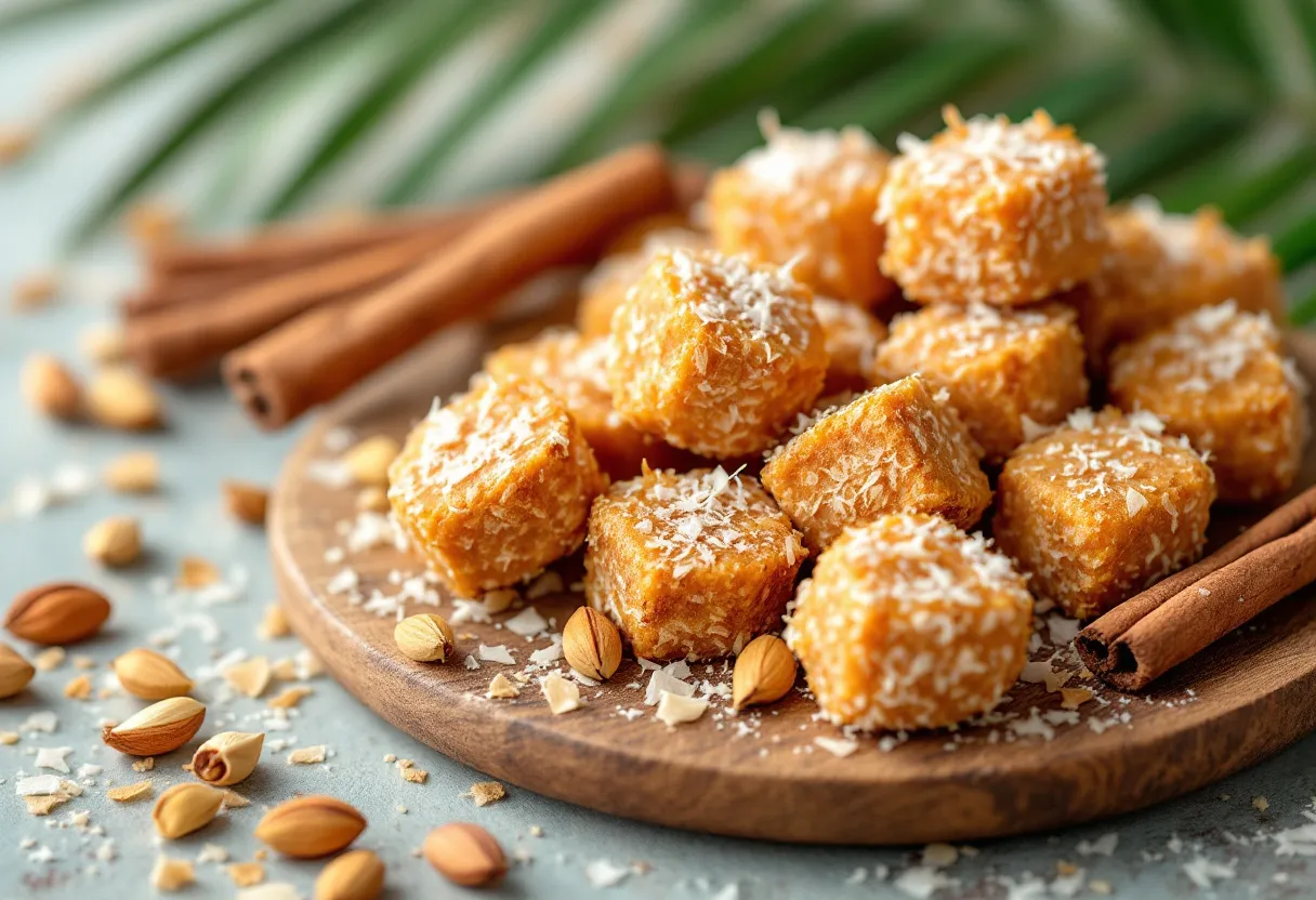 Coconut Spice Bites recipe image