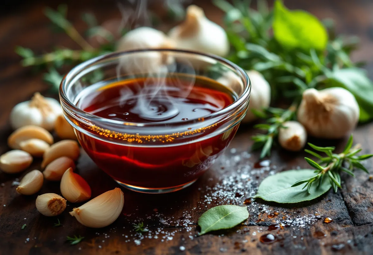 Colombian Vino Reduction recipe image