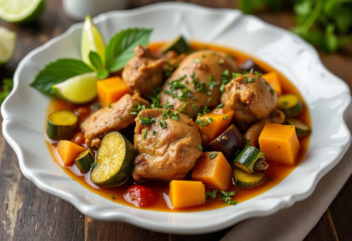 Colombo de Poulet recipe image