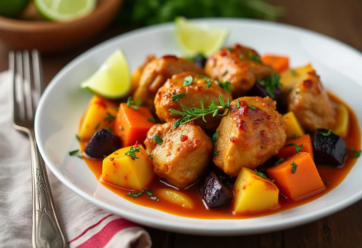 Colombo De Poulet Réunionnais recipe image