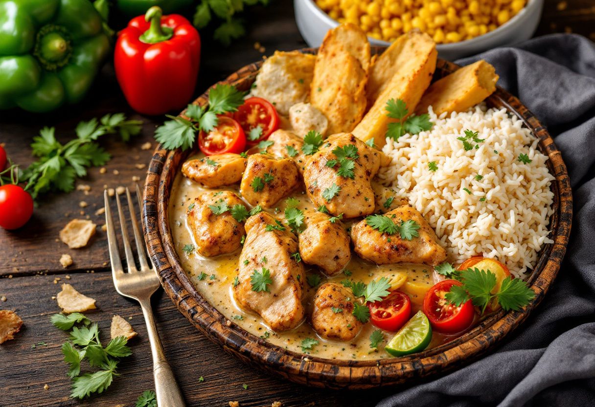 Comorian M'godro Platter recipe image