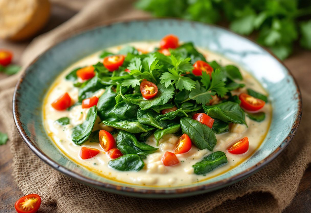 Comorian Spinach Surprise recipe image