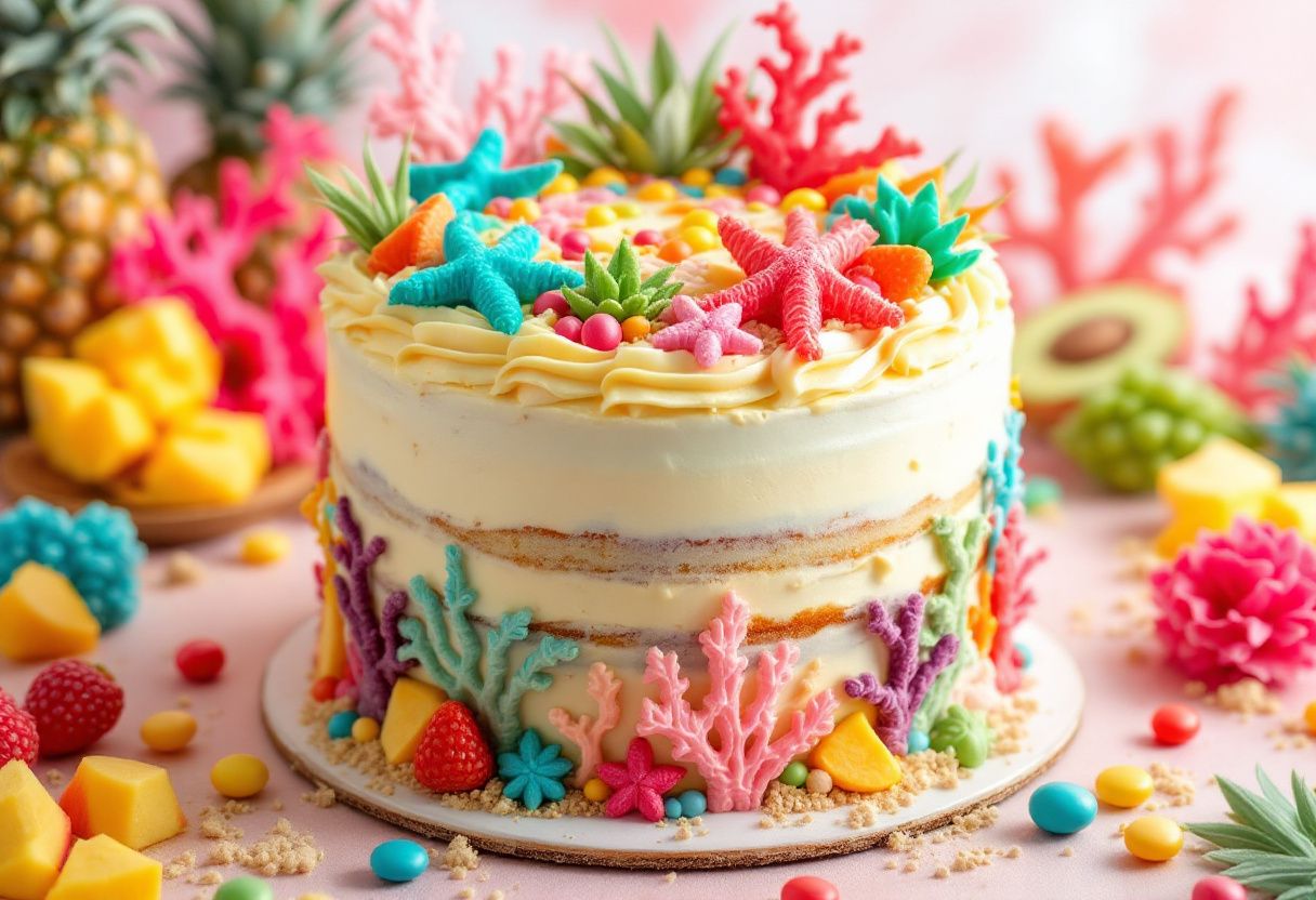 Coral Reef Cake recipe image