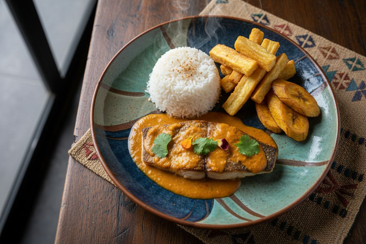 Corvina al Miso de Manabí recipe image