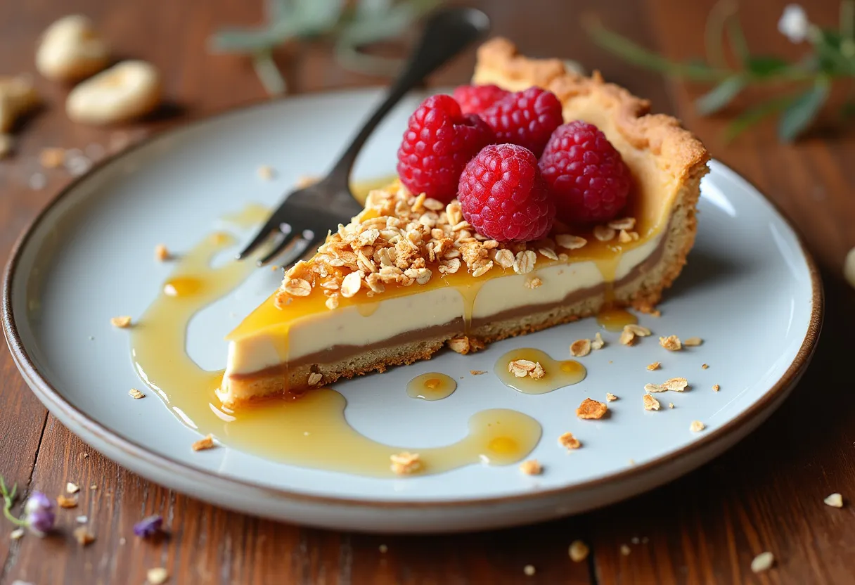 Cranachan Tart recipe image