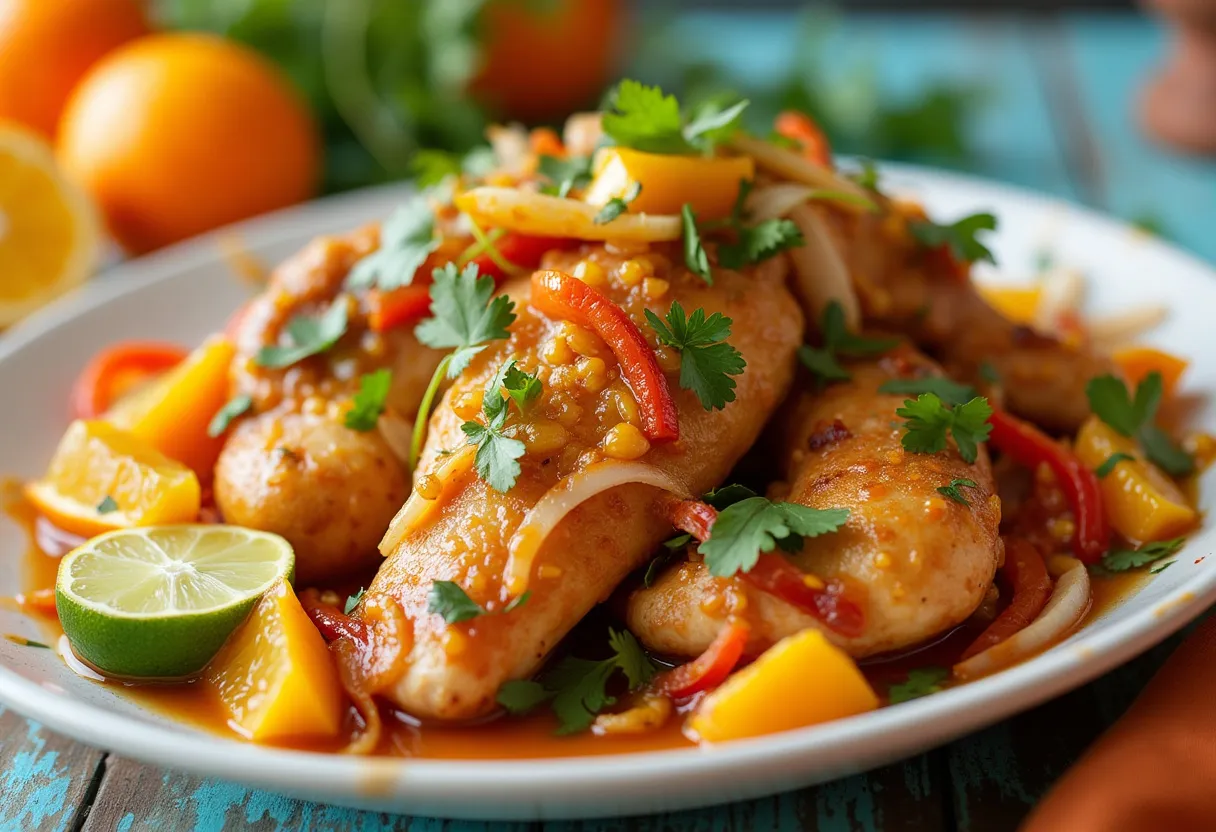 Creole Citrus Carnival recipe image