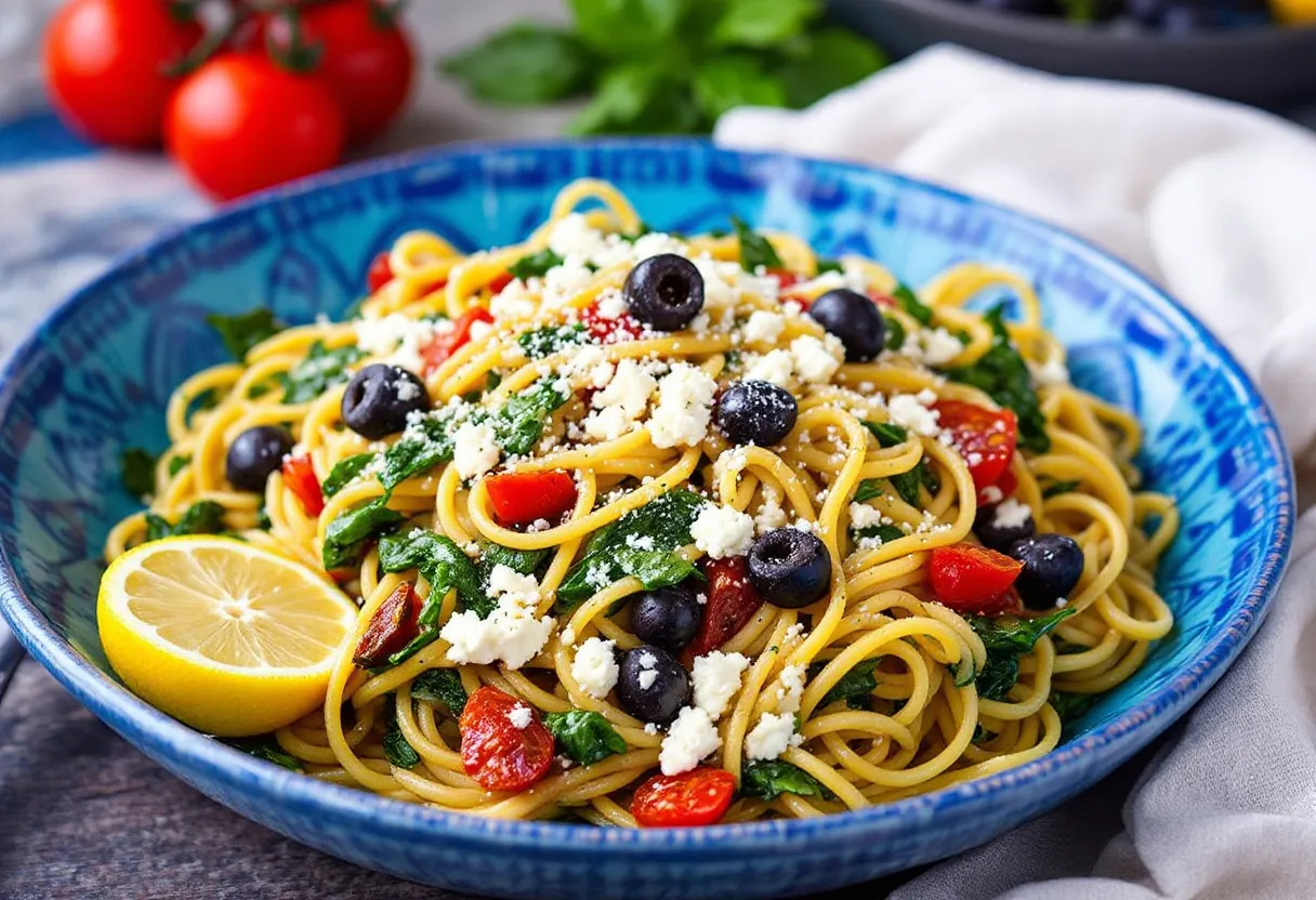 Cretan Breeze Pasta recipe image