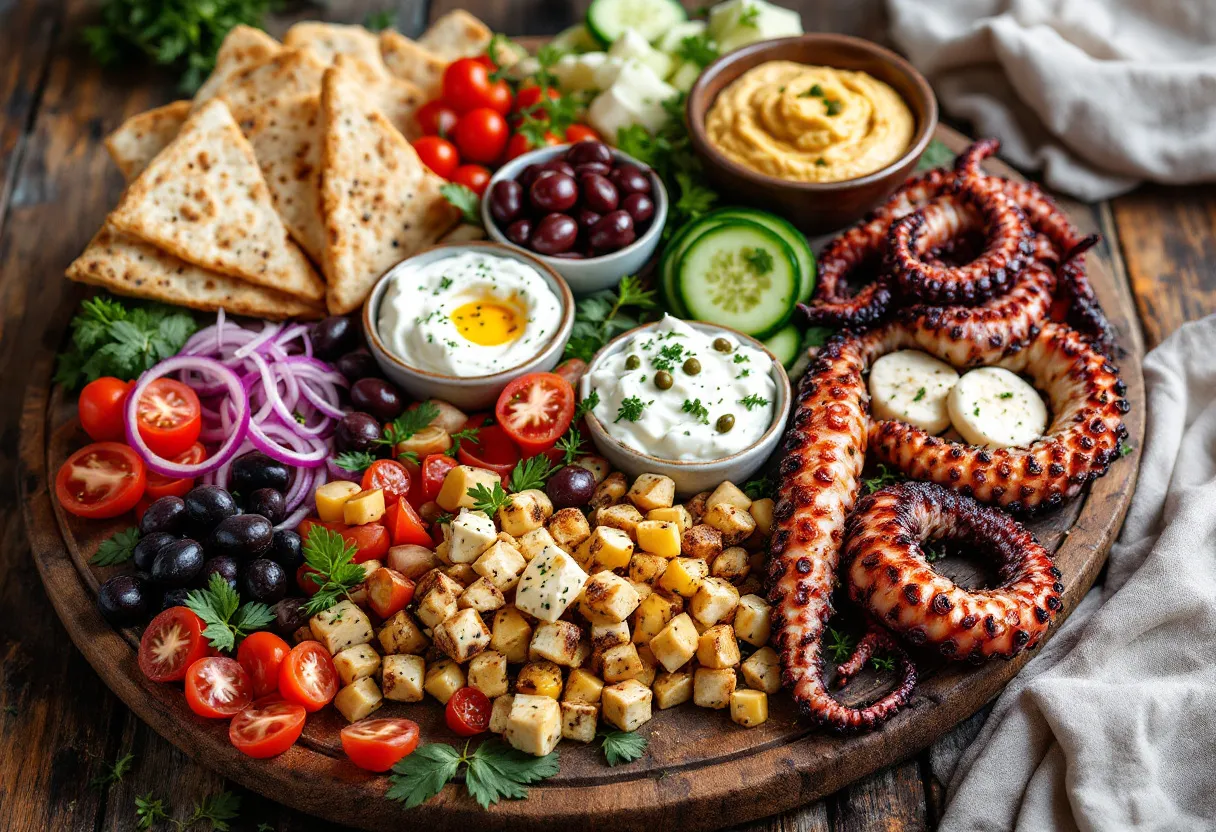 Cretan Mezze Harmony recipe image
