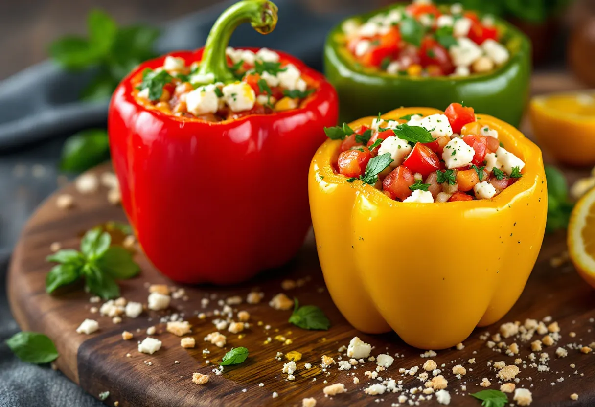 Cretan Peppers recipe image