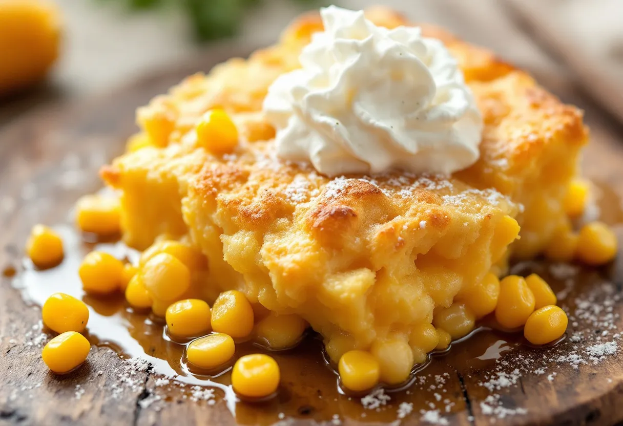 Cusco Corn Cobbler recipe image