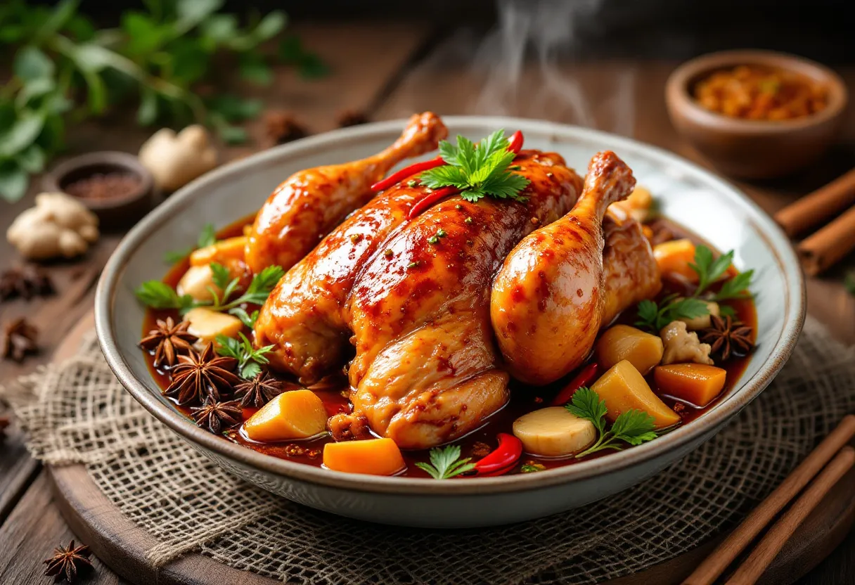 Dezhou Braised Chicken recipe image