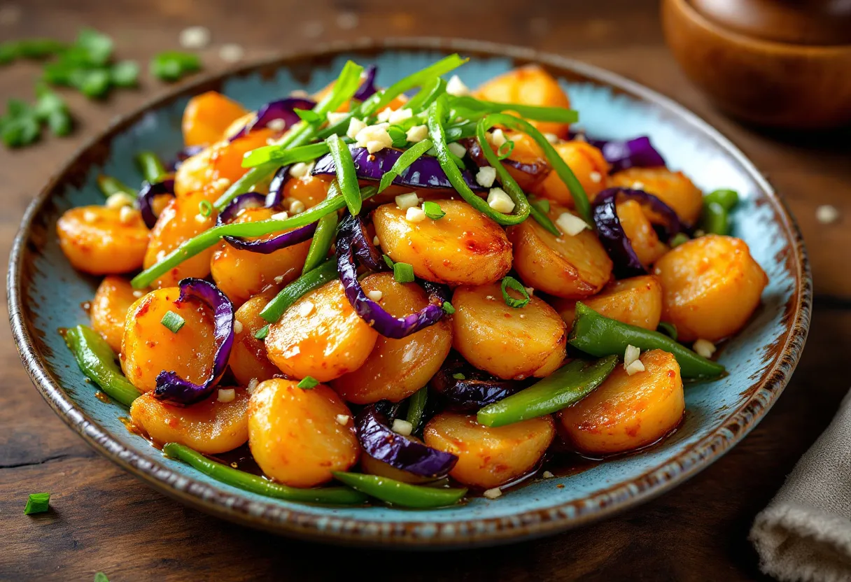 Di San Xian recipe image