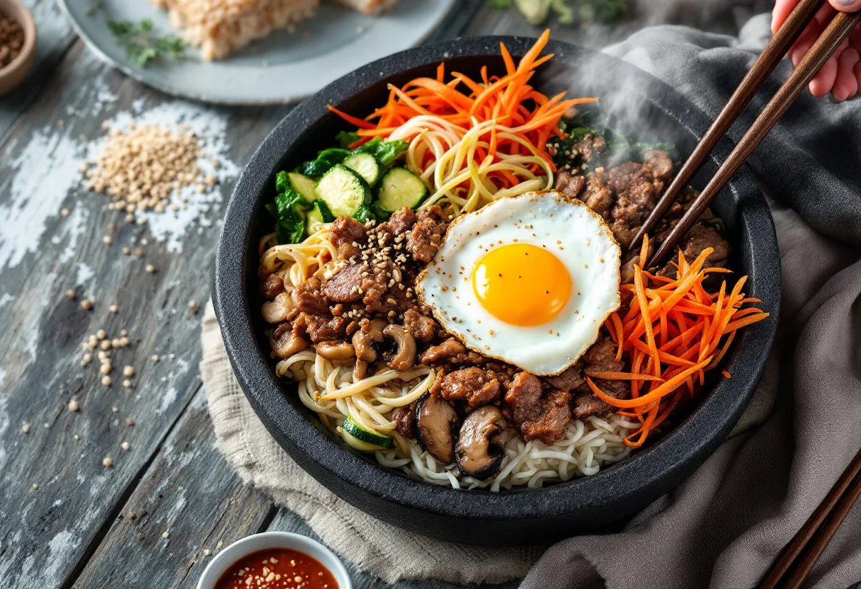 Dolsot Bibimbap recipe image