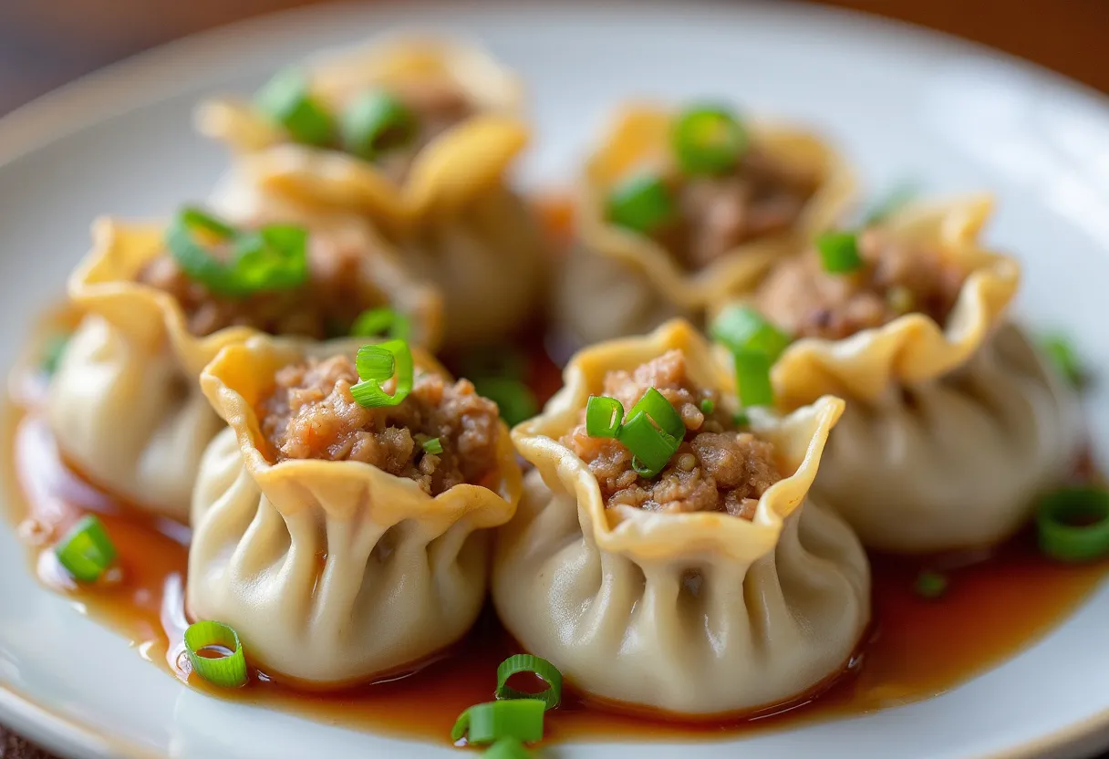 Dragon Pearl Dumplings recipe image