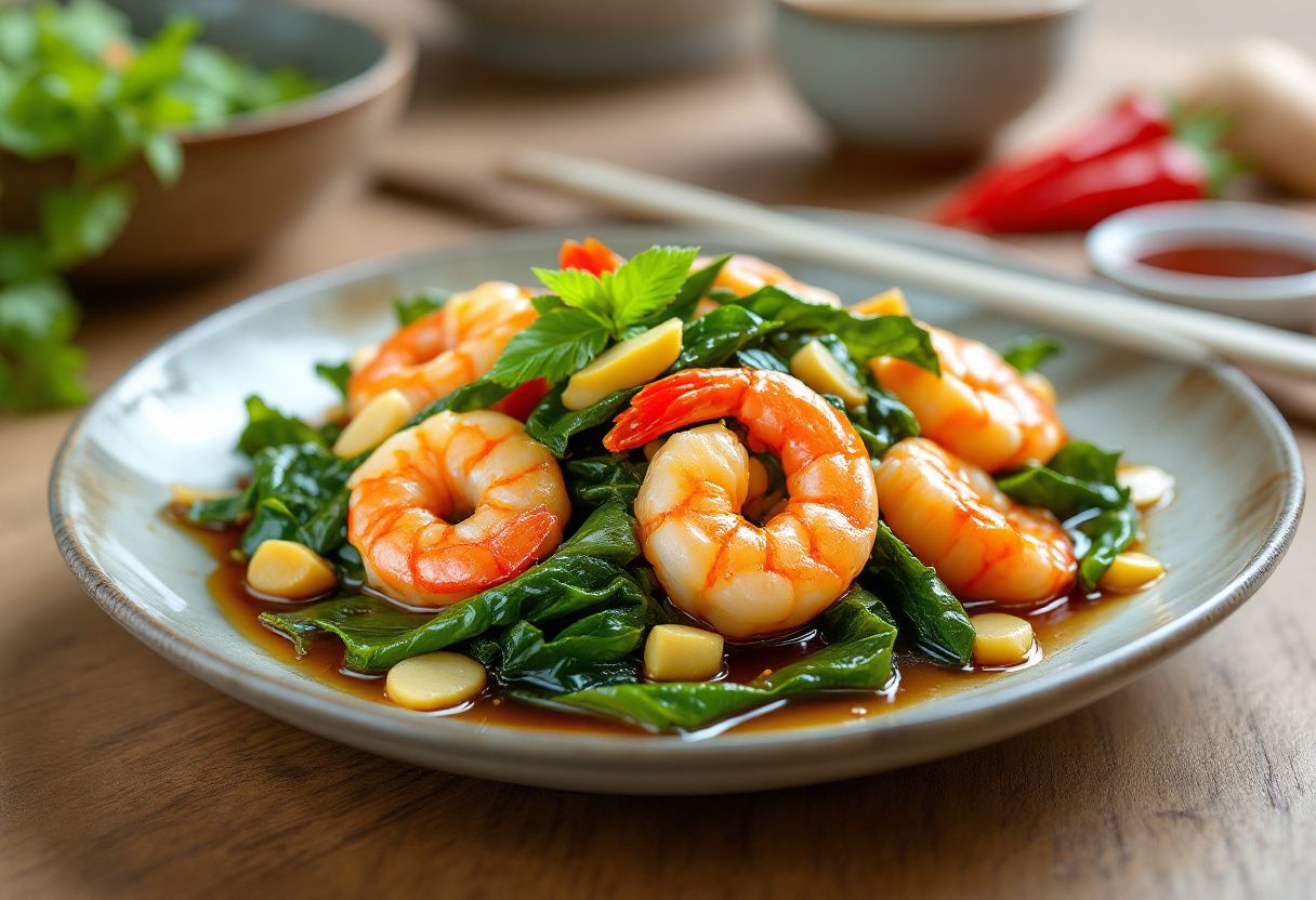Dragon Well Shrimp recipe image