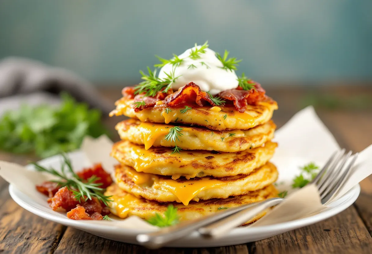 Draniki Tower recipe image