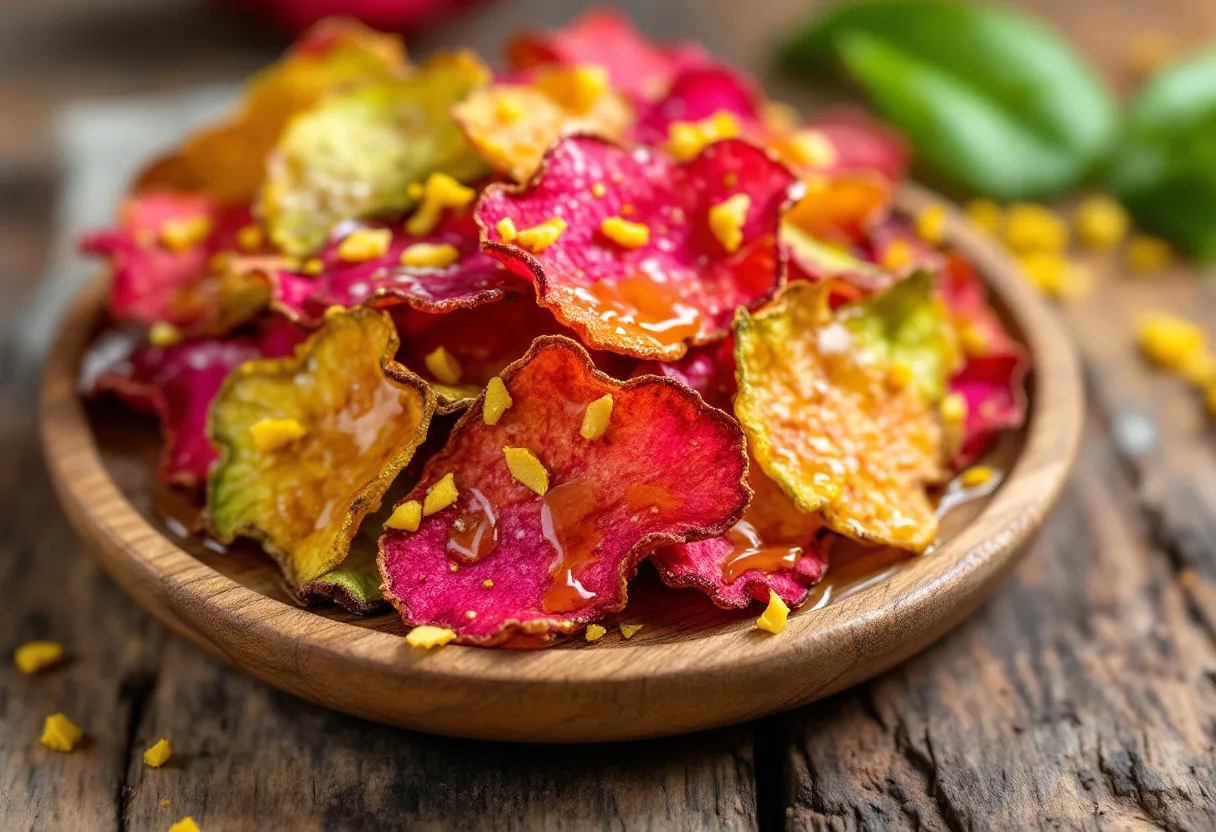 Dried Dragonfruit Chips recipe image