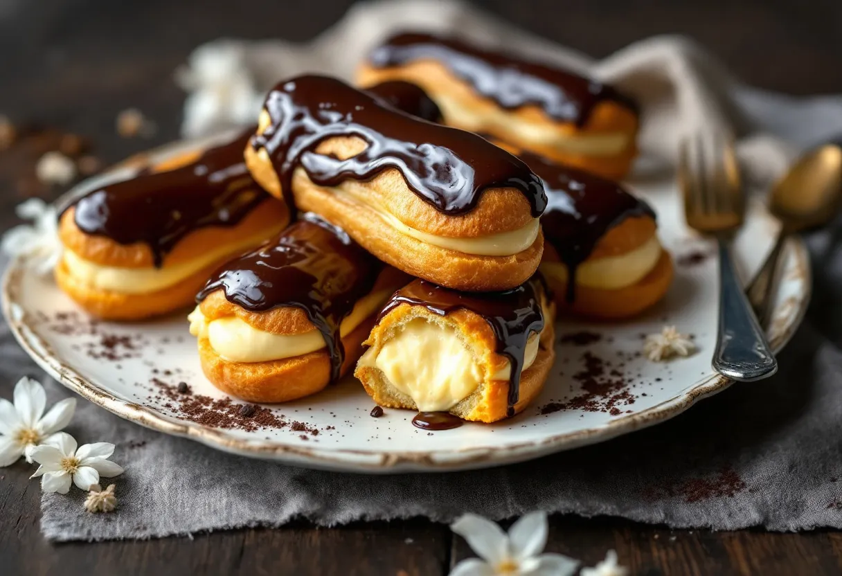 Éclairs Parisiens recipe image