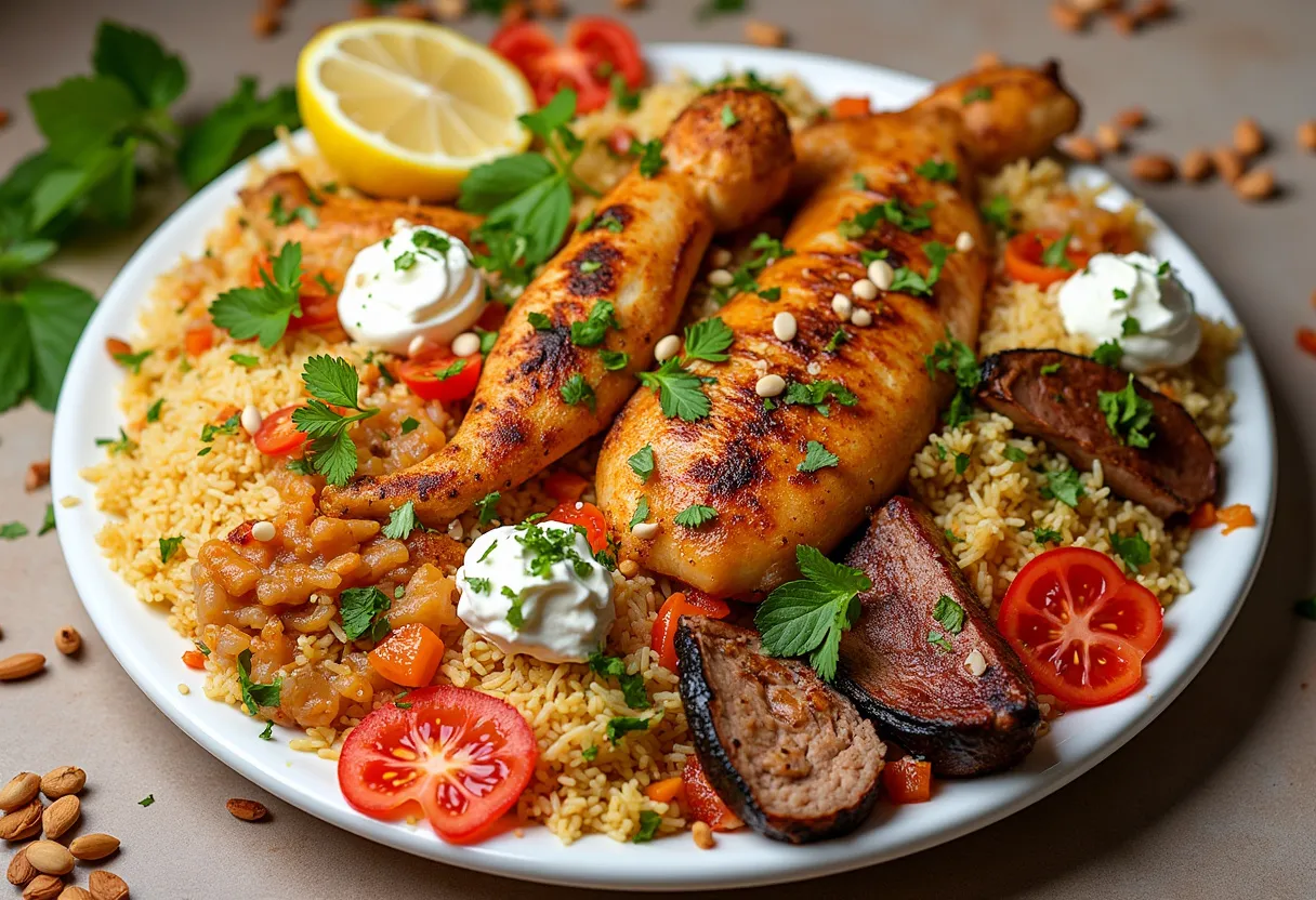 Emirati Harmony Platter recipe image