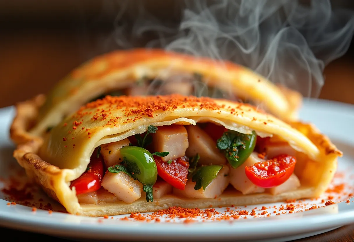 Empanada Gallega al Vapor recipe image