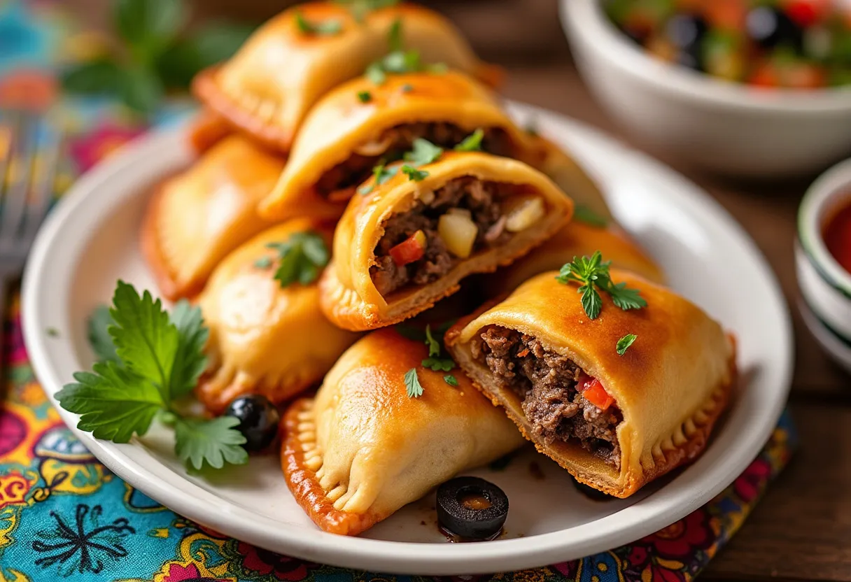 Empanadas Porteñas de Cordero recipe image