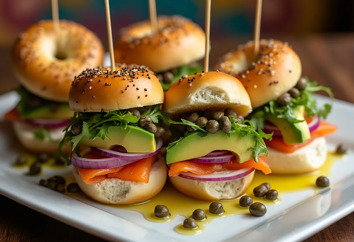Empire Bagel Sliders recipe image