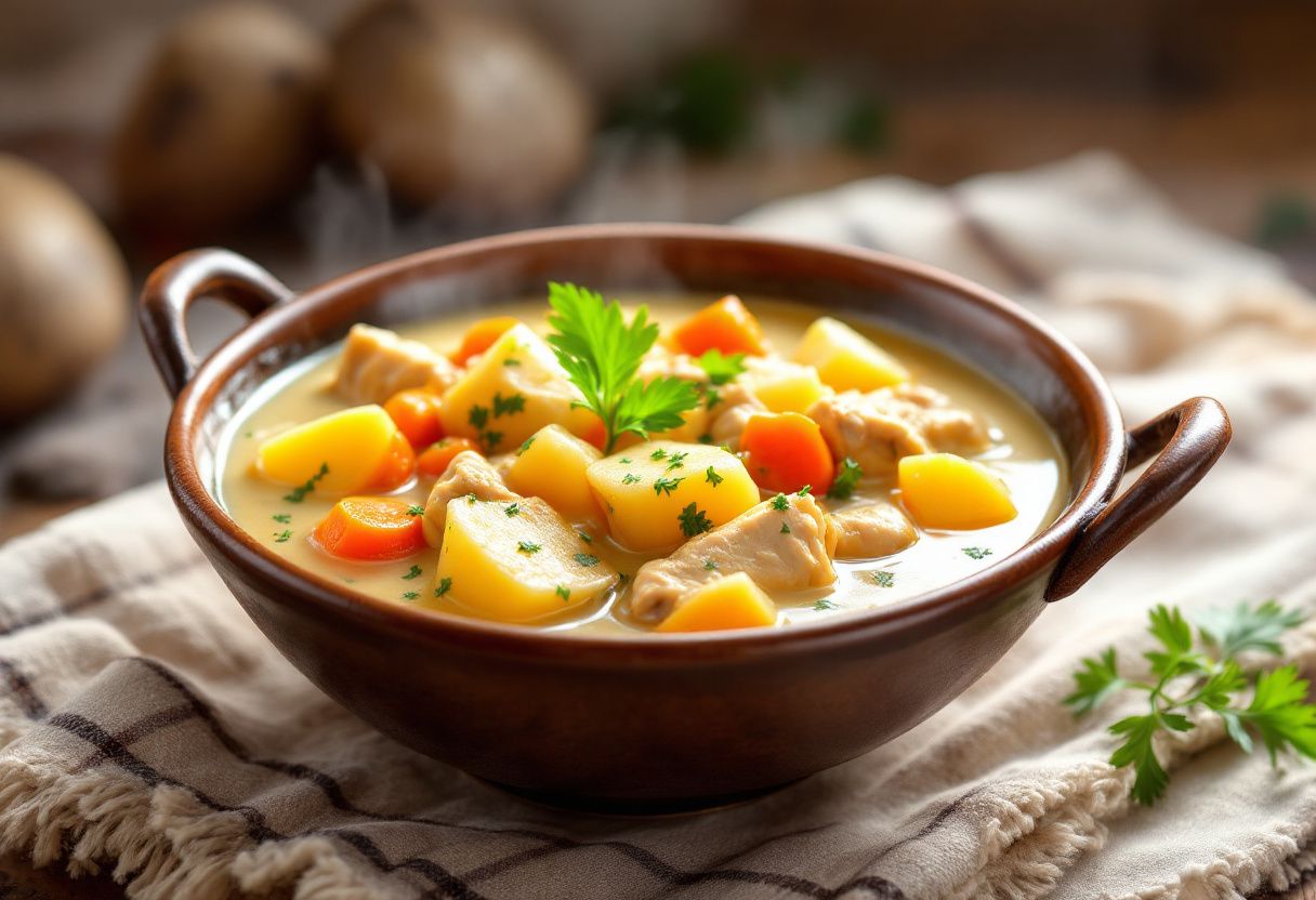 Ensopado de Leite recipe image