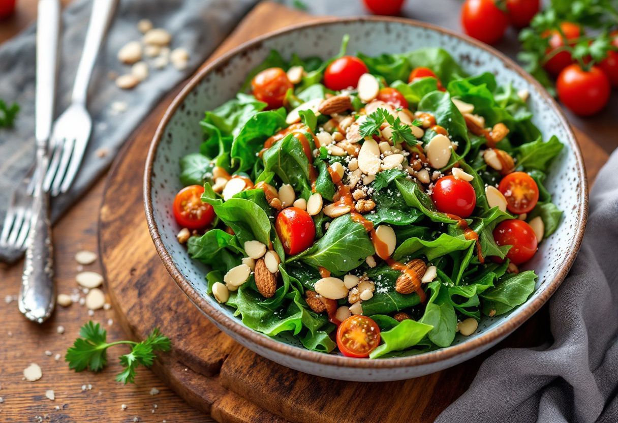 Escarola Amb Romesco recipe image