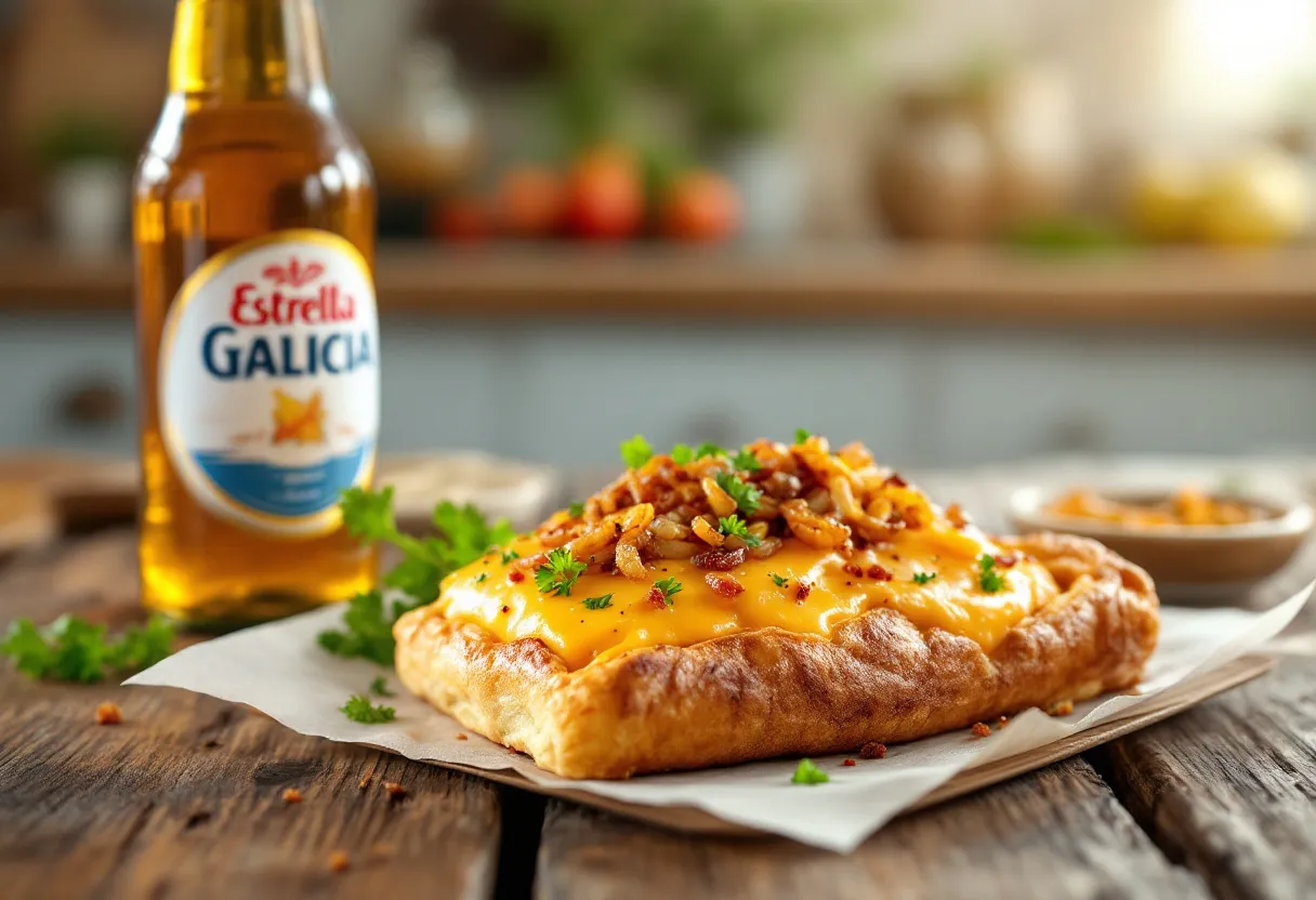 Estrella Galicia Croustillant recipe image