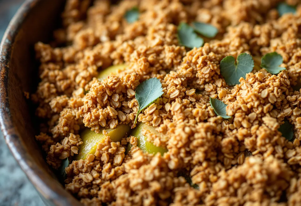 Eucalypt Crumble recipe image
