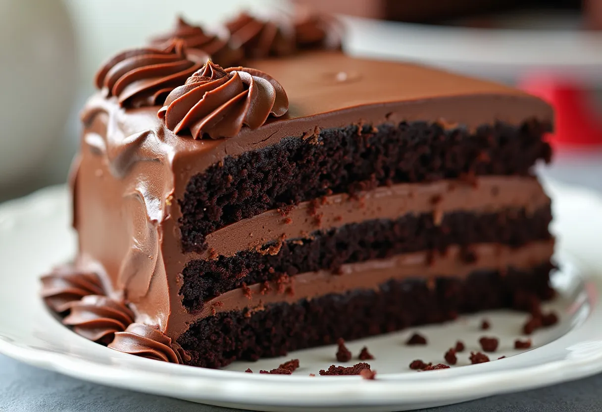 Fermanagh Fudge Cake recipe image